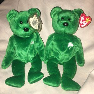 Ty Beanie Babies 2 Erin Vintage